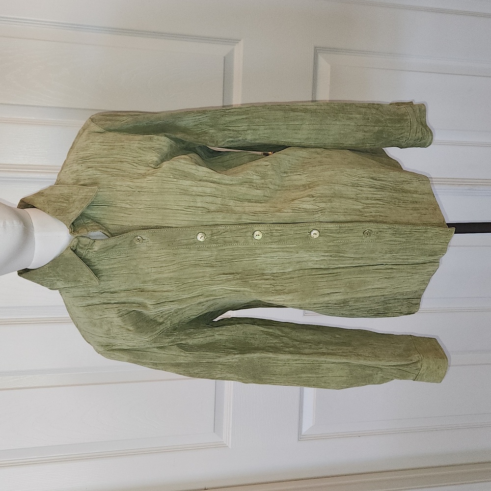 Coldwater Creek 100% leather jacket